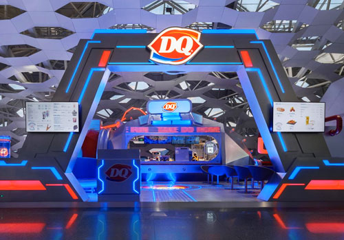 French Design Awards Winner - DQ Shenzhen Bao'an Airport Store by Lion Design