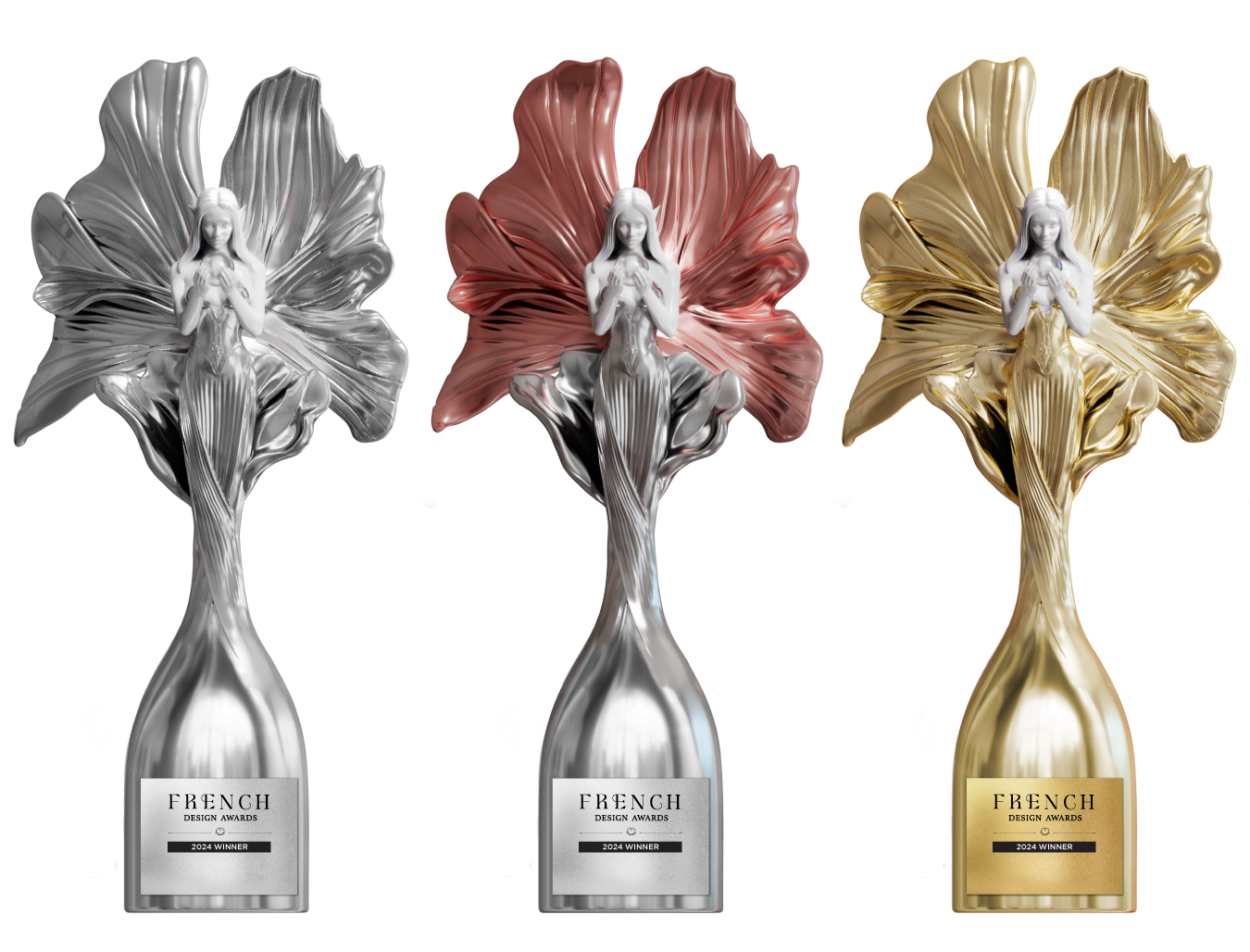 2024 French Design Awards Statuettes