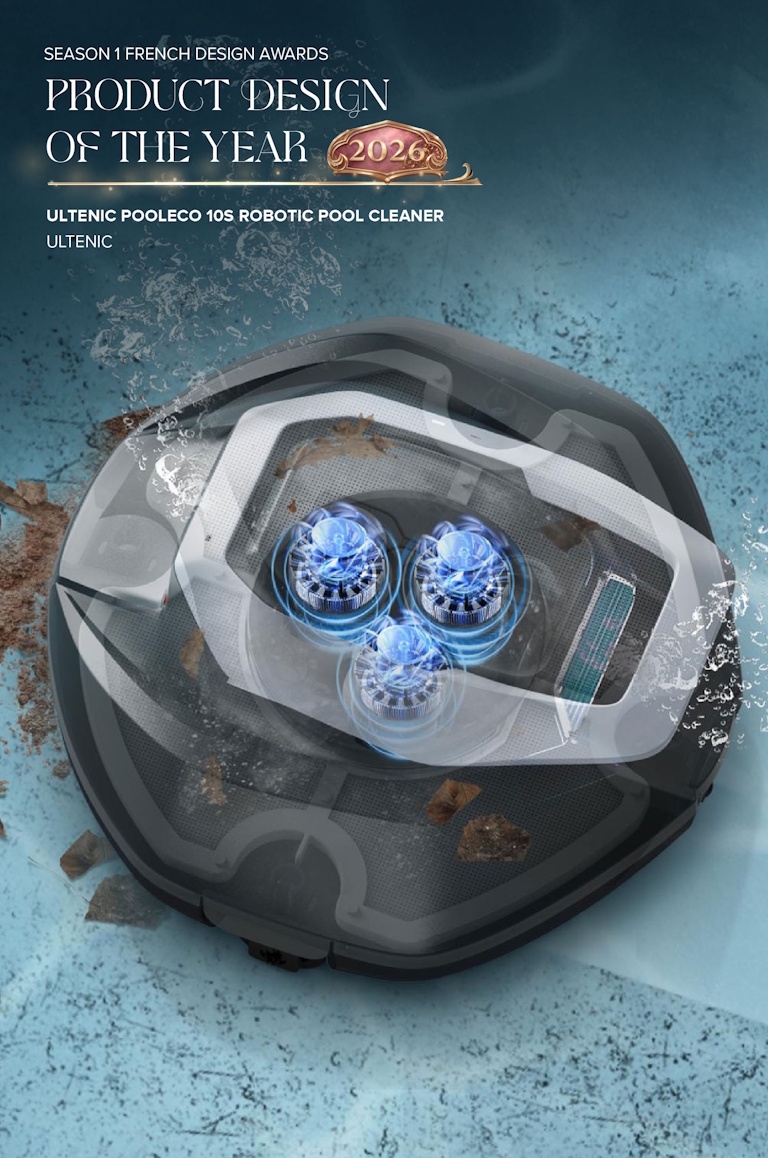 2026 Season 1 Product Design of the Year - Ultenic Pooleco 10s Robotic Pool Cleaner 