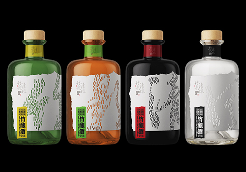 French Design Awards Winner - Bamboo Shadow Cool Wind Bamboo Brewing Wine by Hefei CHUNJIAODU Brand Consultant Co.,Ltd.