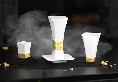 French Design Awards Winner - “Zun”liquor drinking set by LUXUN ACADMY OF FINE ARTS & BEIJING FAITHBRAND