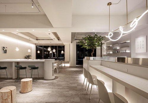 French Design Awards Winner - St. Tree Cafe by Nanyi Design Interior Design Studio