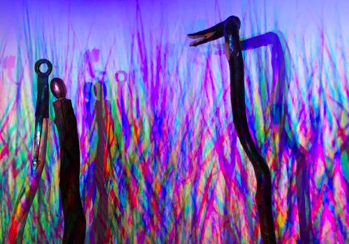 French Design Awards Winner - The DNA of light by Painting with the colors of light