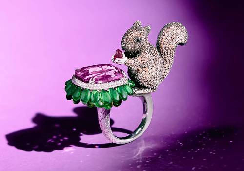 French Design Awards Winner - Squirrel Ring  by Pavit Gujral Designs