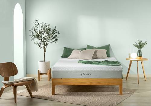 French Design Awards Winner - Green Tea Memory Foam Mattress by Pursue PR