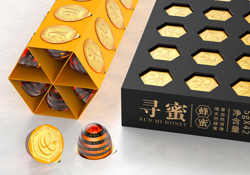 French Design Awards - Xun Mi Honey Packaging Design