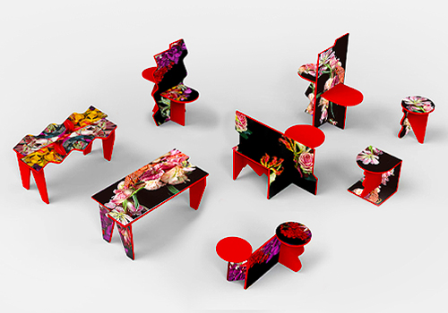 French Design Awards - ARTOX X Nobuyoshi Araki's Assembly Furniture Set