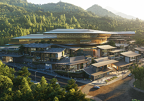 French Design Awards Winner - Jinfoshan Tourist Center, Nanchuan, Chongqing by ARCH-AGE DESIGN