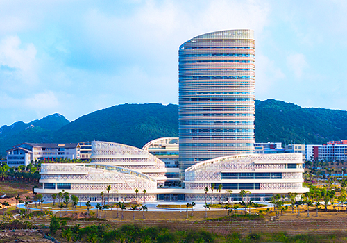 French Design Awards Winner - Hainan Lingshui Li'an International Education Zone Library by ​Tongji Architectural Design (Group) Co., Ltd. (TJAD)​​