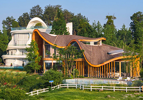 French Design Awards Winning Entry- YD Artstay B&B Cluster-Cloudswept Haven Reception Center