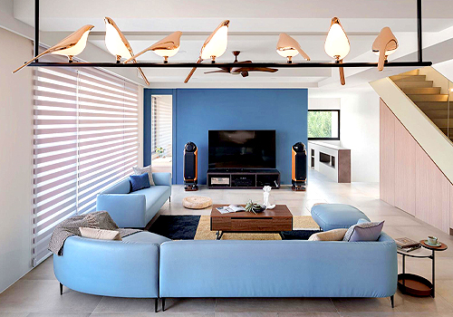 French Design Awards Winner - A Quiet Home in the Hills by YULIN interior design