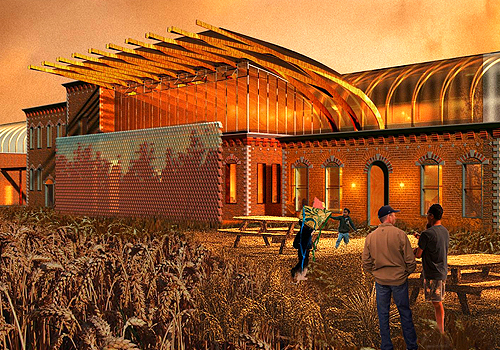 French Design Awards Winner - Milk Hub 2.0: From Dairy to Community by Ruonan Du