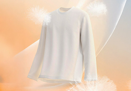 French Design Awards - Thermal Goose Down-Filled Long-Sleeve T-Shirt