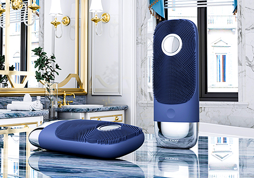 French Design Awards - MR-2631 Ultrasonic & LED Therapy Silicone Brush
