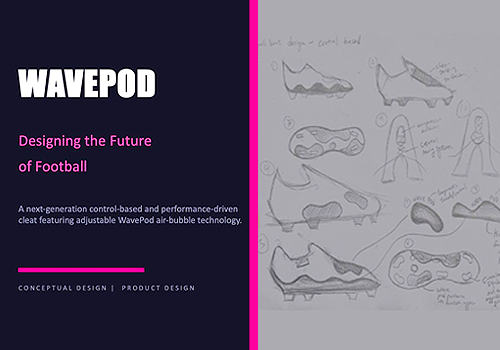 French Design Awards Winner - WAVEPOD- Designing the Future of Football by Kaohsiung American School