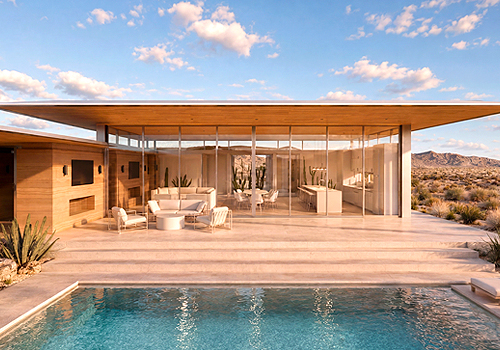 French Design Awards - Desert House: Earth, Courtyard, Horizon