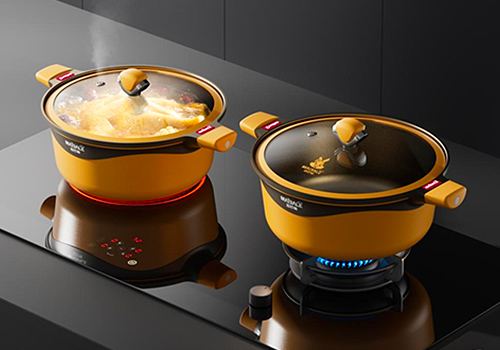 French Design Awards Winner - Maibale titanium rock cast non-stick pan series by Shenzhen Maibale International Trade Co., Ltd