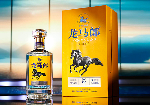 French Design Awards Winner - The Black Horse of Longma lang by Sichuan Langjiu Co., Ltd.luzhou, China