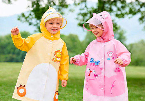 French Design Awards - Cute Beast Magic Sticker Raincoat