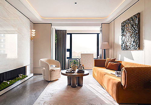 French Design Awards Winner - Qingdao Poly Yuancheng Majestic Mountain 120 Model Room by GUFFY DESIGN