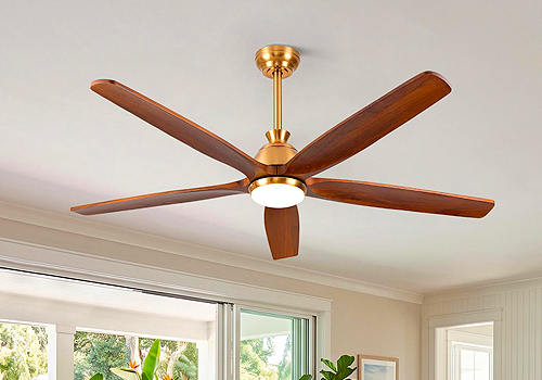 French Design Awards Winner - 504 ceiling fan with light by Zhengzhou Zhulin Enterprise Management Co., Ltd