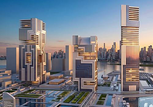 French Design Awards Winner - FLOATING New York: Expanding on Over-expanded City by Haoran Wang