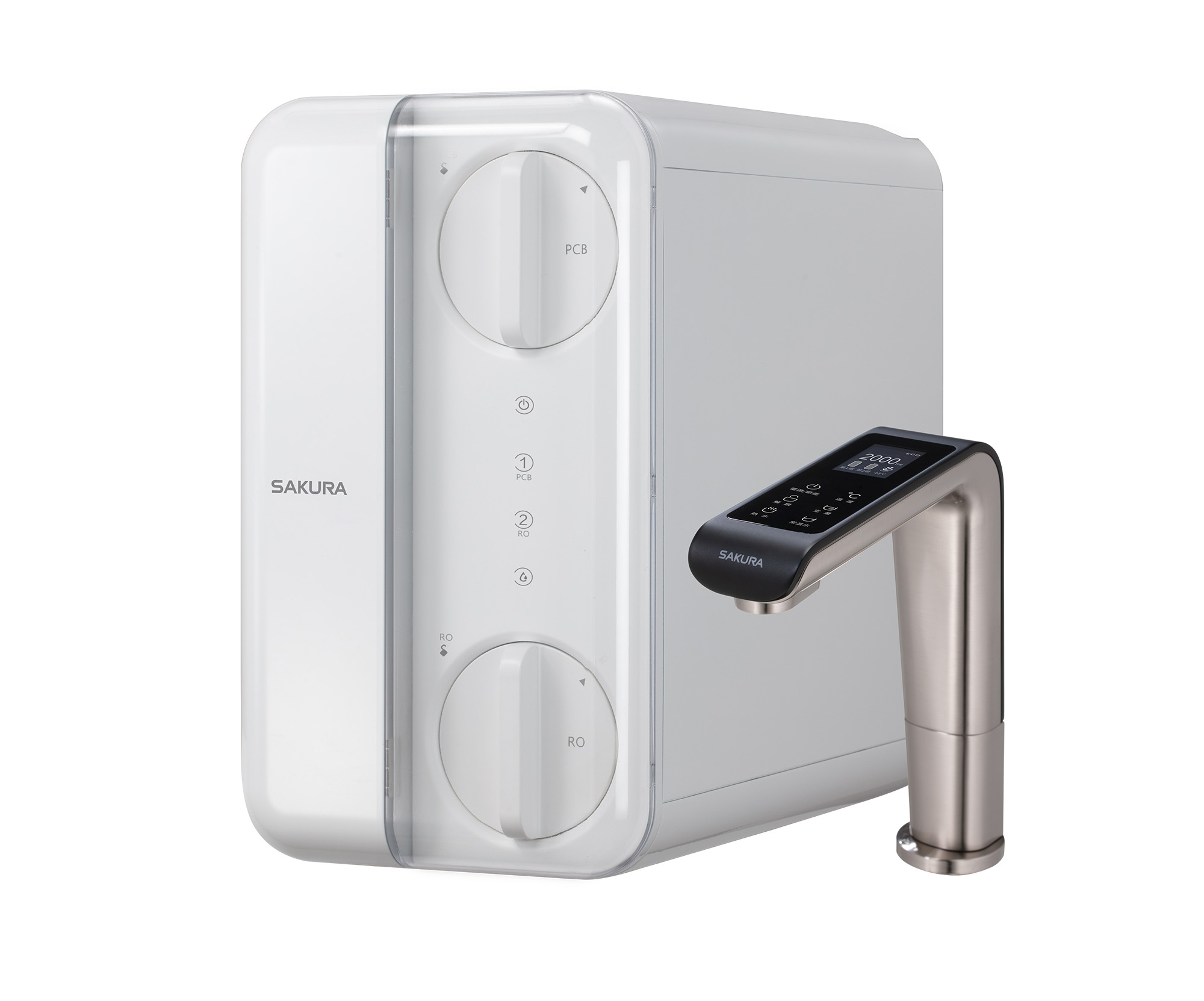French Design Awards Winner - Undersink Hybrid Hot and Ambient RO Water Purifier by TAIWAN SAKURA CORPORATION 	