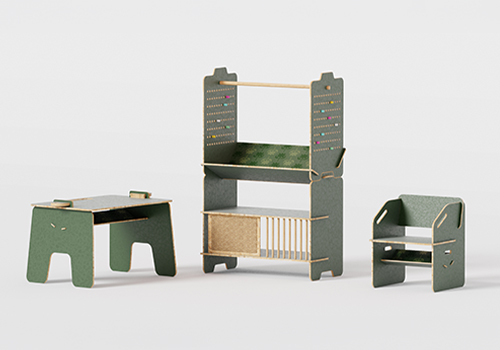 French Design Awards - CANEST — Circular Nomadic Furniture System