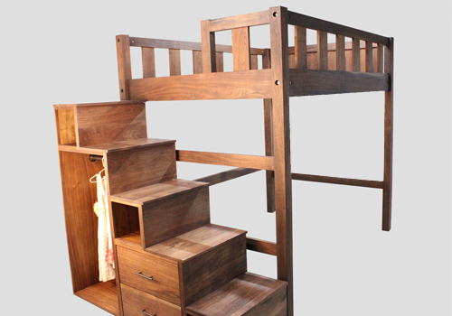 French Design Awards Winner - Willow Loft Bed by Smith Farms Custom Furniture