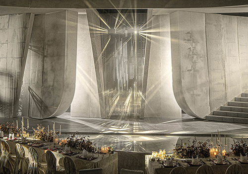 French Design Awards Winner - Theater of Light by Destiny Wedding Planner