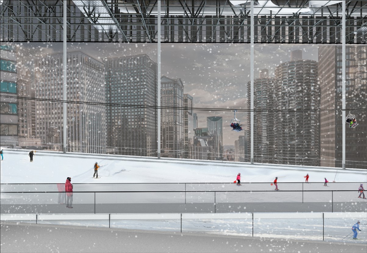 French Design Awards - From Haze to Snow: Indoor Ski Resort