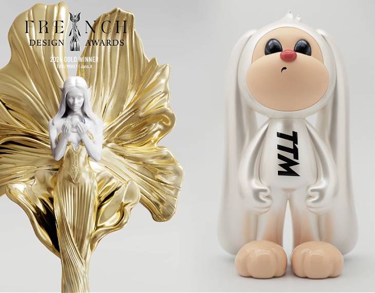 Art Toy“ TUTU MOKEY ”Design by Jano.X won the 2024 French Design Awards!